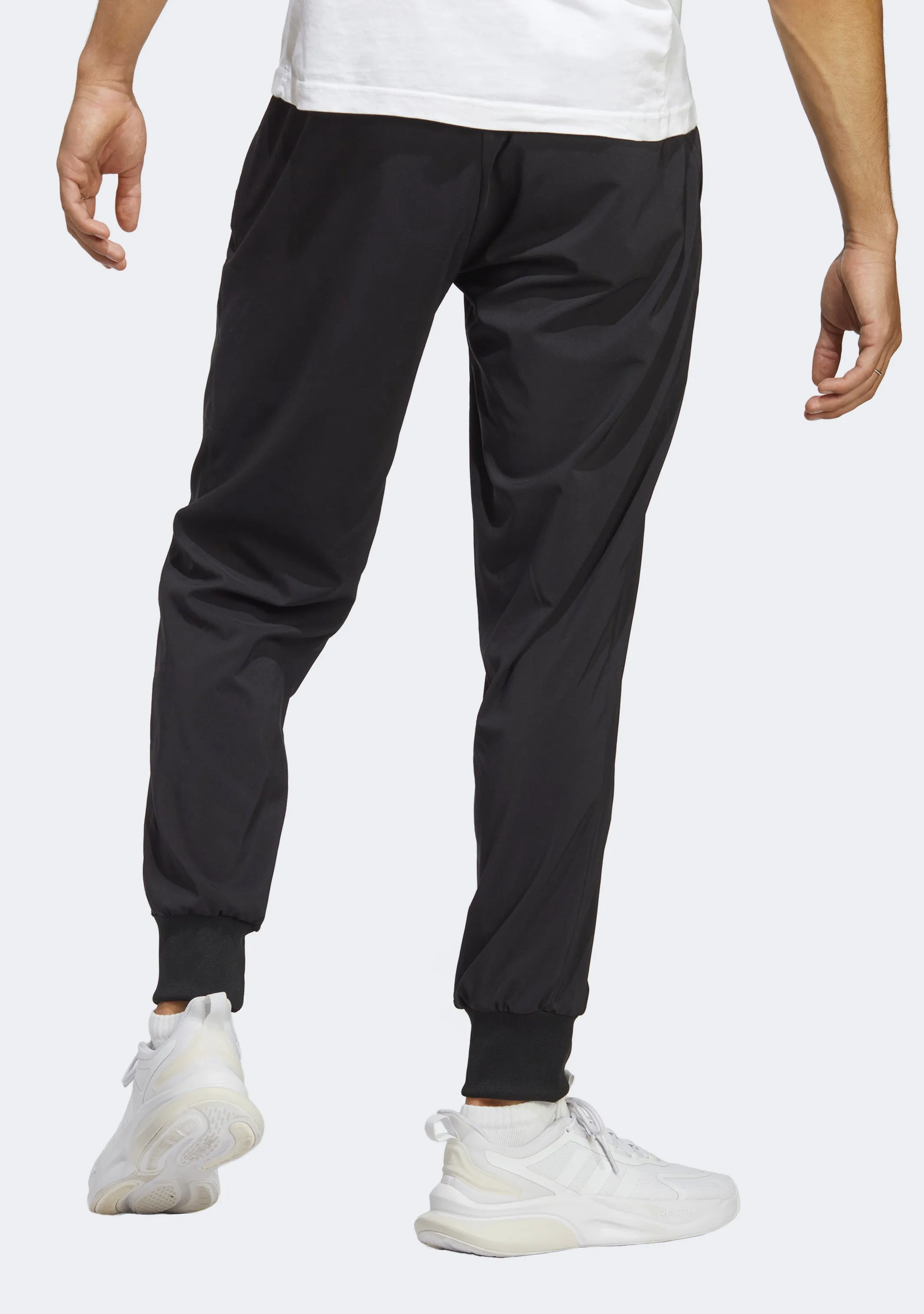 Adidas Men’s Aeroready Stanford Tapered Cuff Embroidered Small Logo Pants