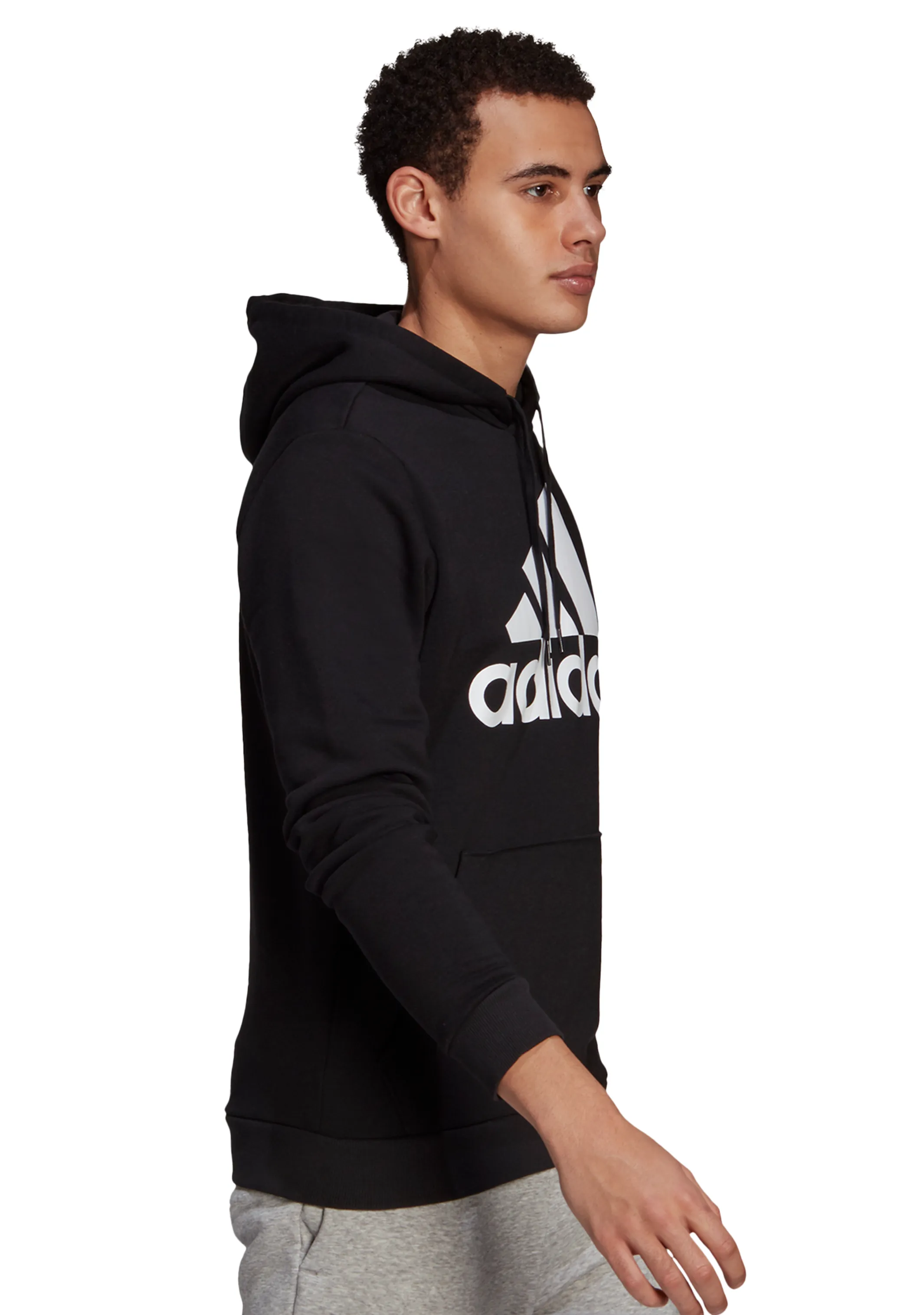 Adidas Men’s Essentials Big Logo Fleece Hoodie