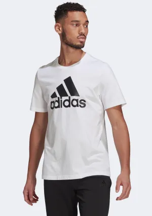Adidas Men’s Essentials Big Logo Tee White