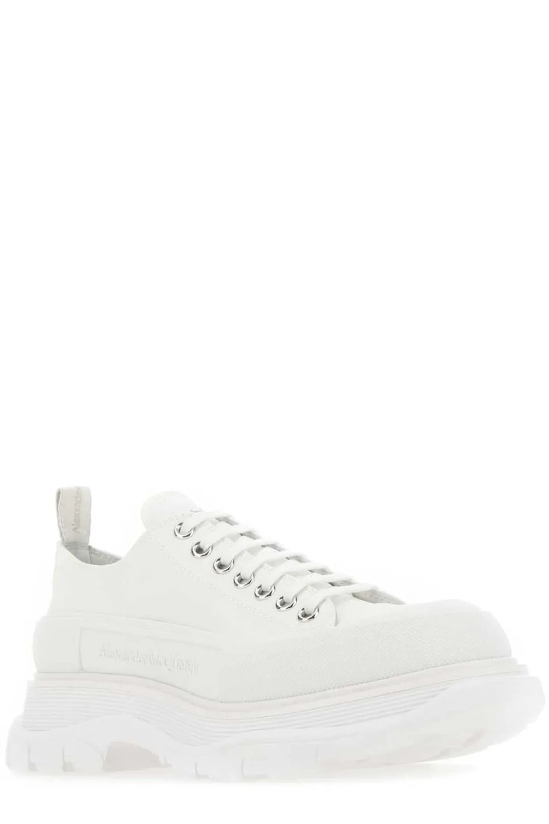 Alexander McQueen Tread Sleek Lace-Up Sneakers