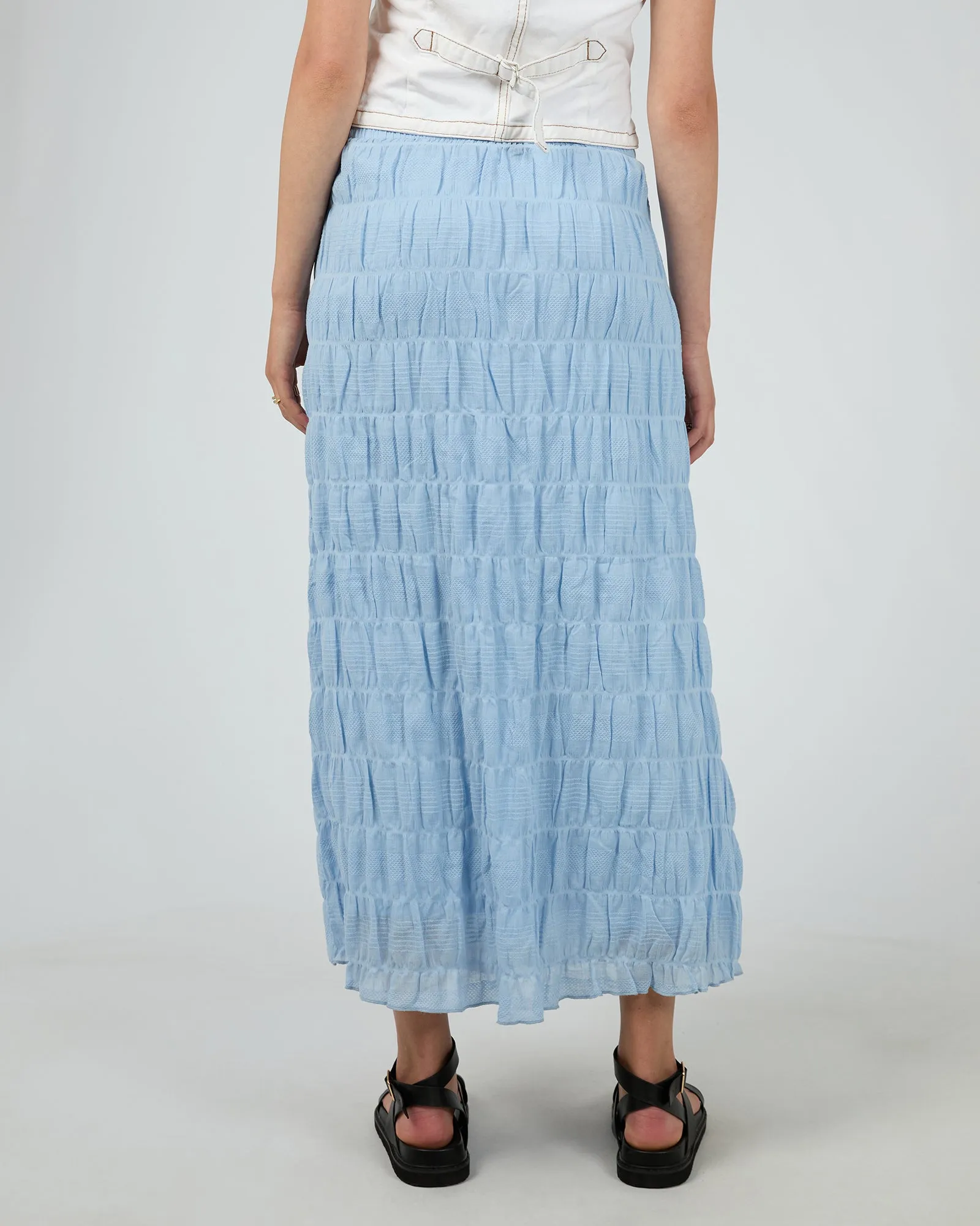 All About Eve Maude Maxi Skirt Ocean