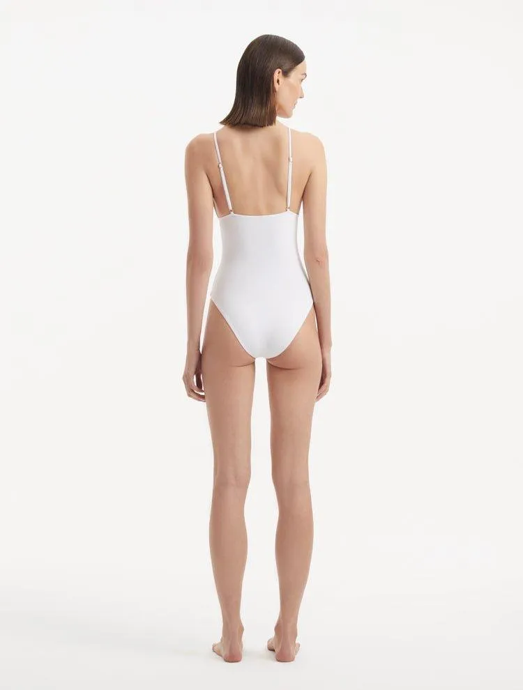 Anahita White Swimsuit