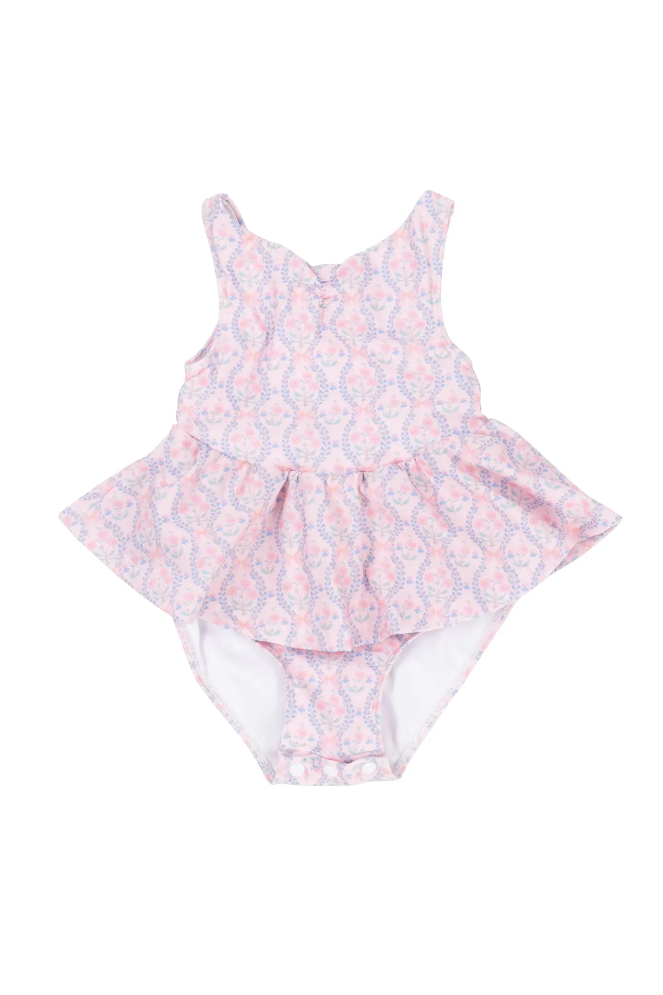 Baby Bitsy Swim Dress in Raquel Pink Floral