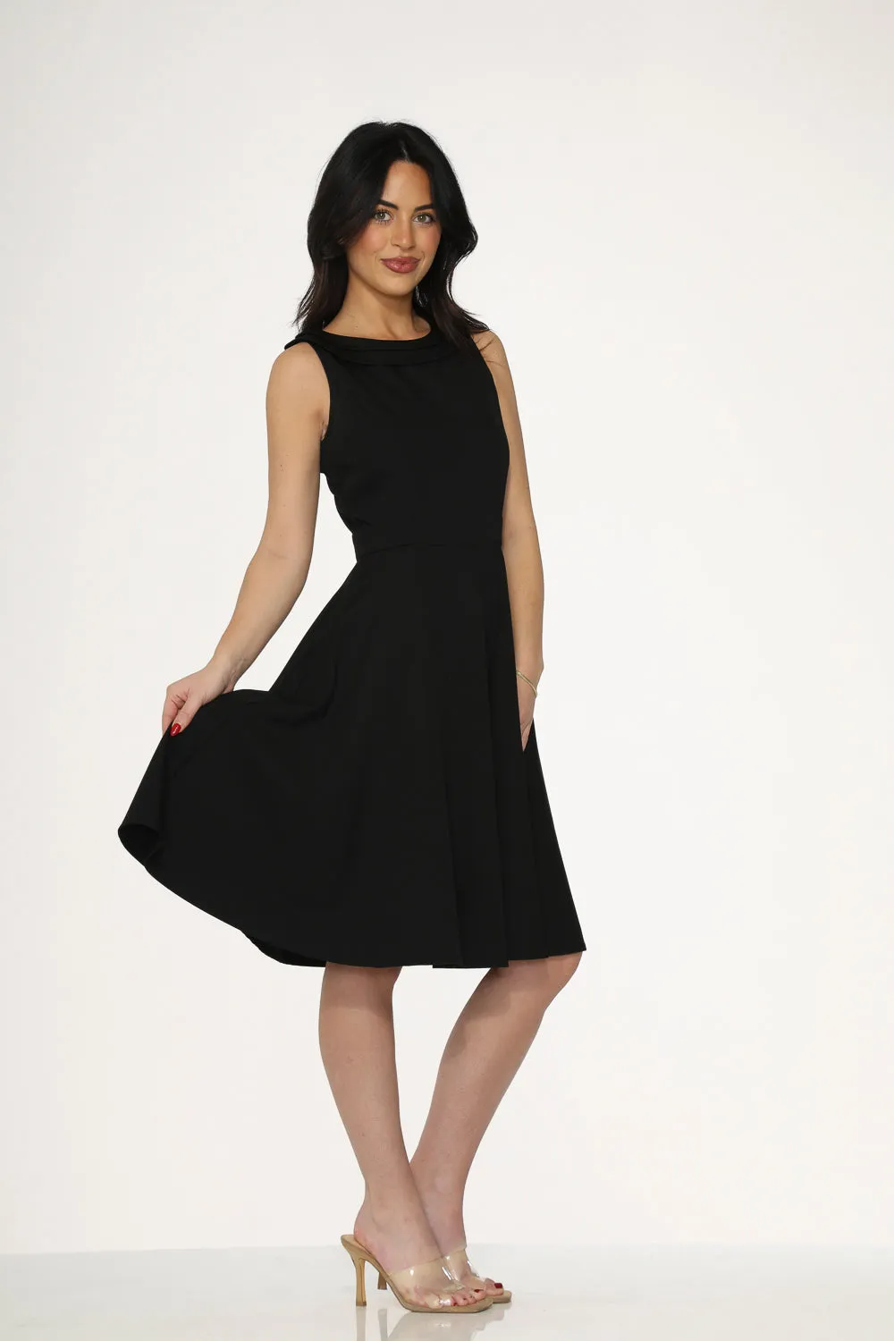 Black Swing Dress