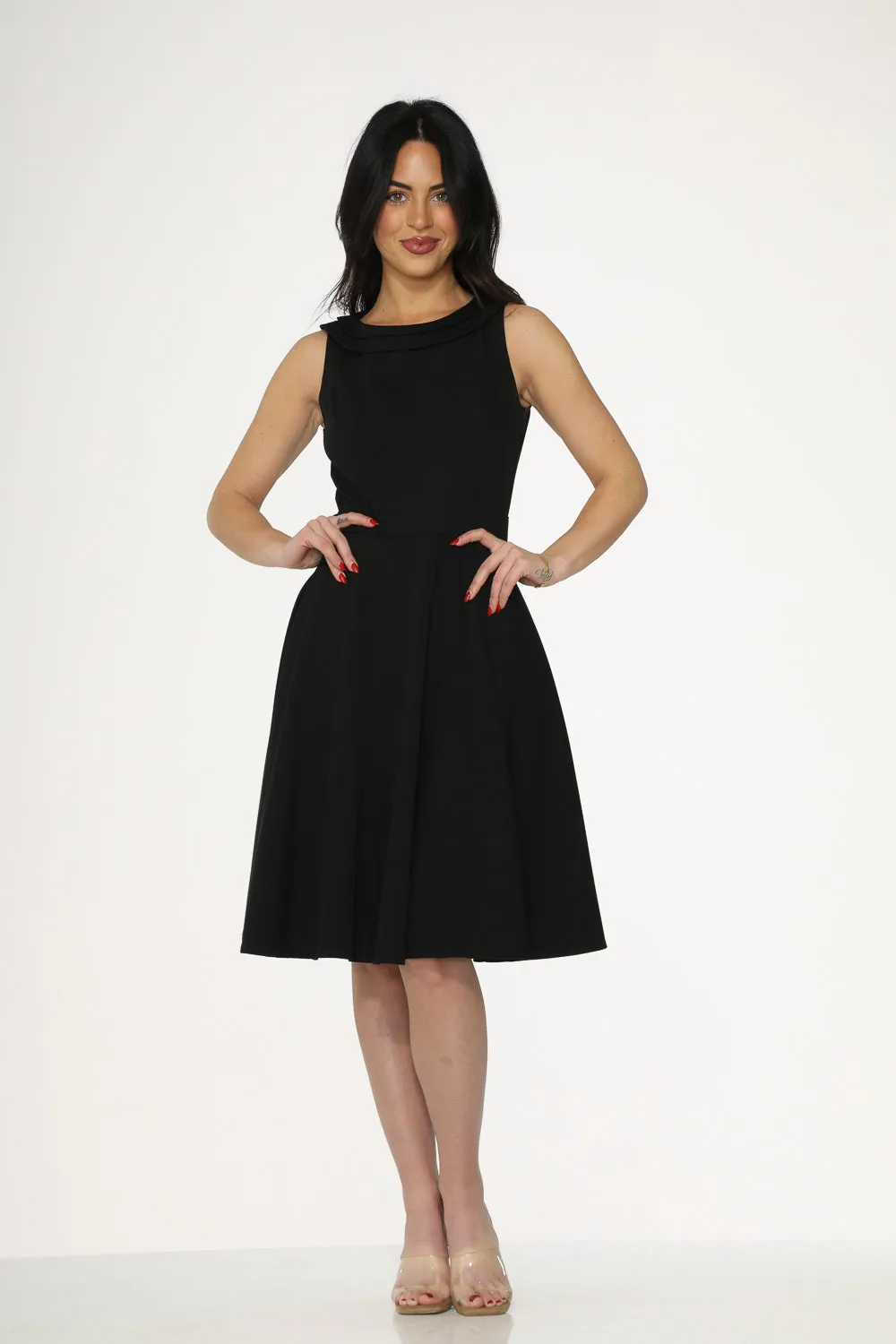 Black Swing Dress
