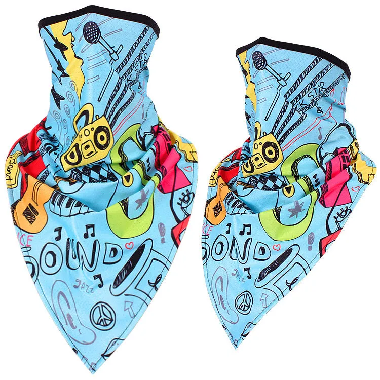Breathable outdoor cycling mask, fishing bib, sports sunscreen Neck Gaiter