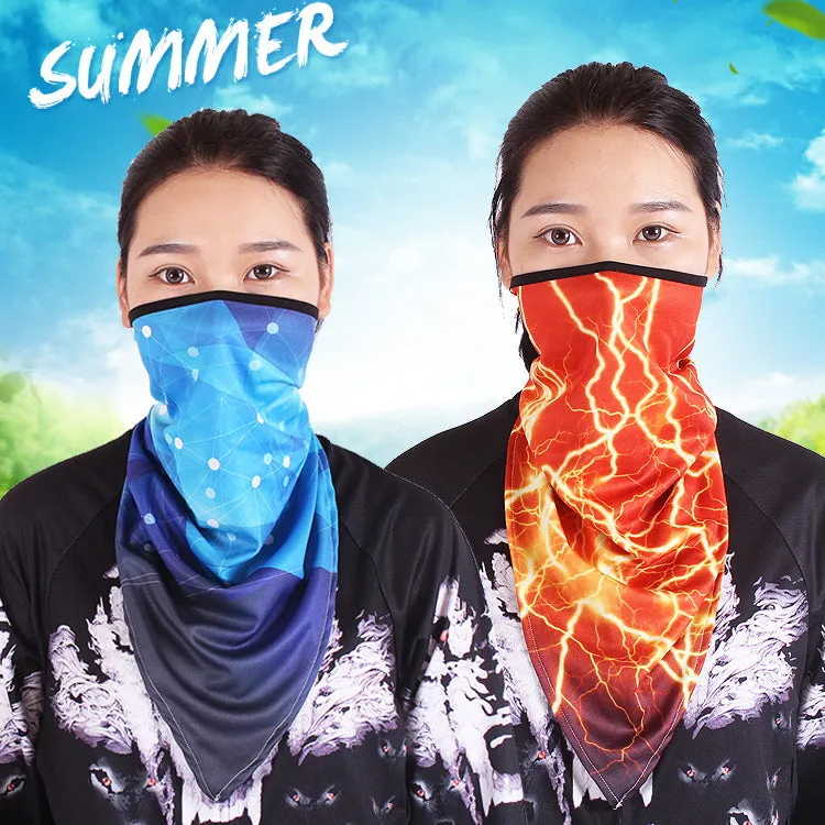 Breathable outdoor cycling mask, fishing bib, sports sunscreen Neck Gaiter