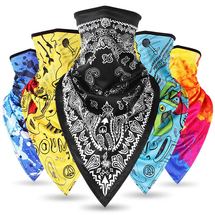 Breathable outdoor cycling mask, fishing bib, sports sunscreen Neck Gaiter