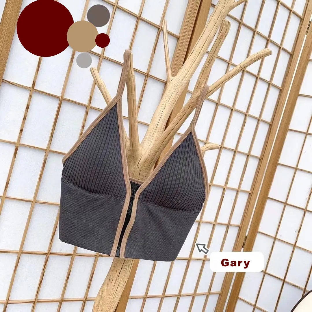 Camisole Tops Women Black White Blue Gray