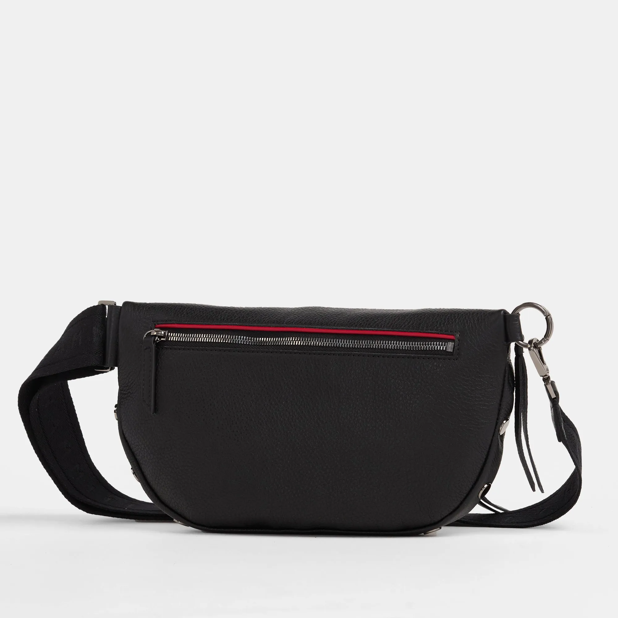 Charles Crossbody | Black/Gunmetal | Lrg