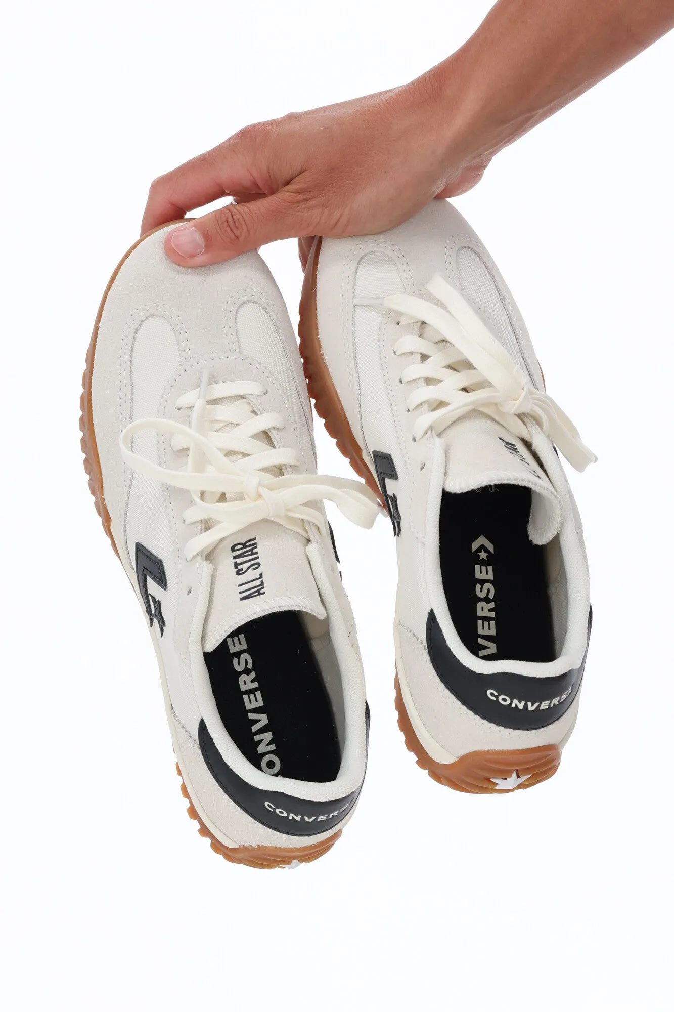 Converse Chuck Taylor Run Star Trainer Egret/ Black/ Honey