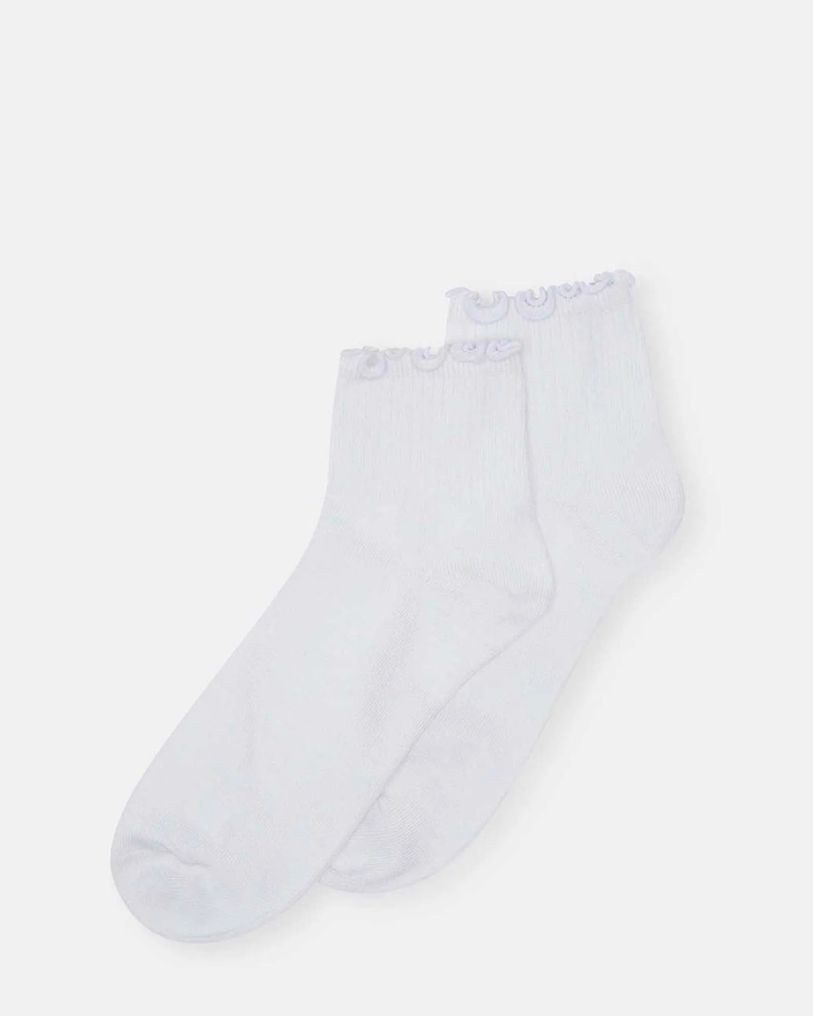 DELANCY FLAT AND LETTUCE EDGE SOCKS BUNDLE