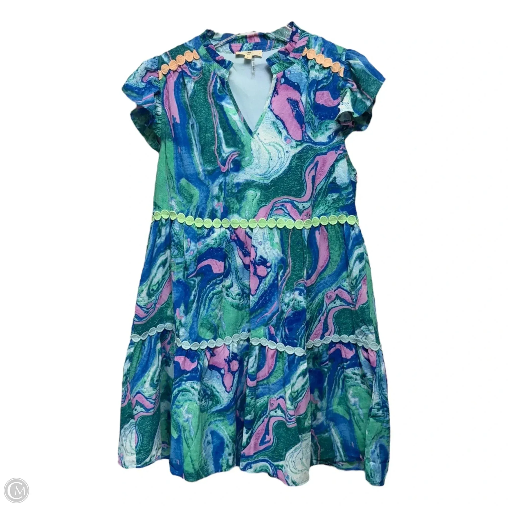Dress Casual Maxi By Entro In Multi-colored, Size: L