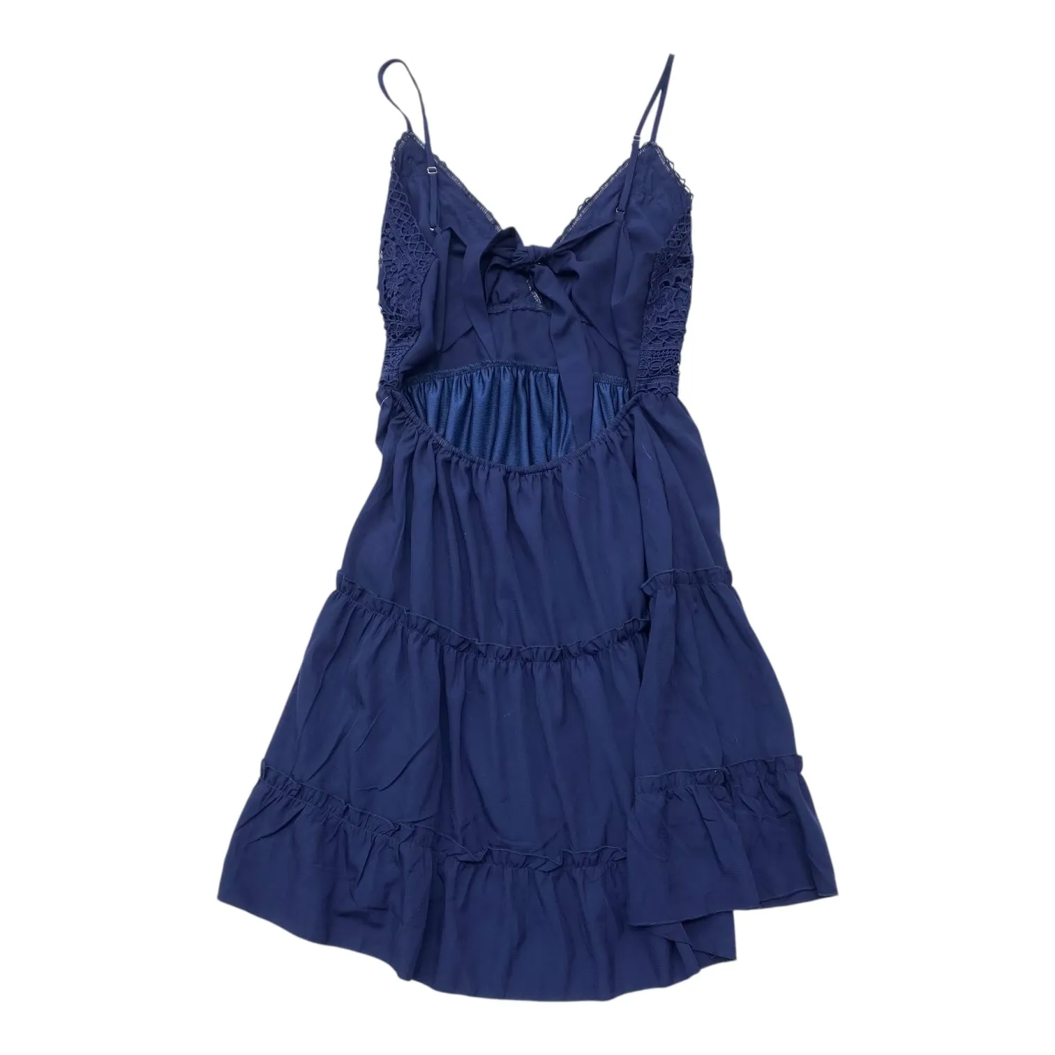 Dress Casual Midi By Cmc In Navy, Size:L