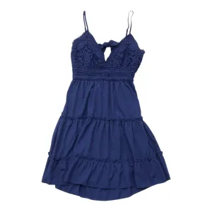 Dress Casual Midi By Cmc In Navy, Size:L