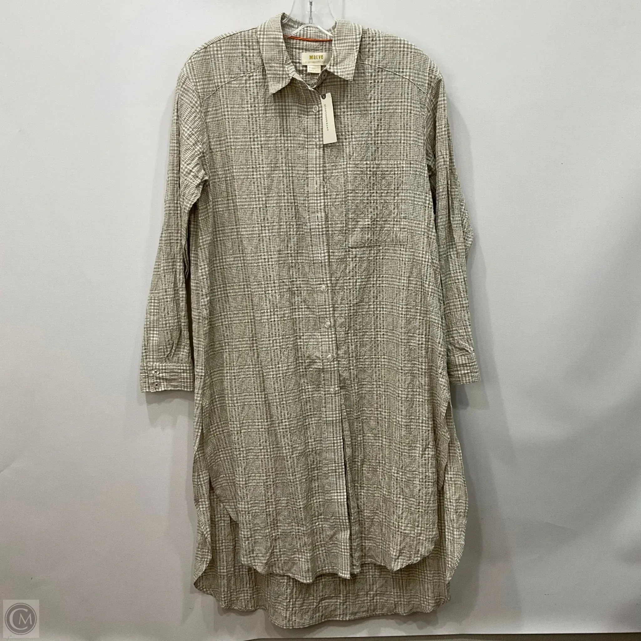 Dress Casual Midi By Maeve In Green, Size: Xs