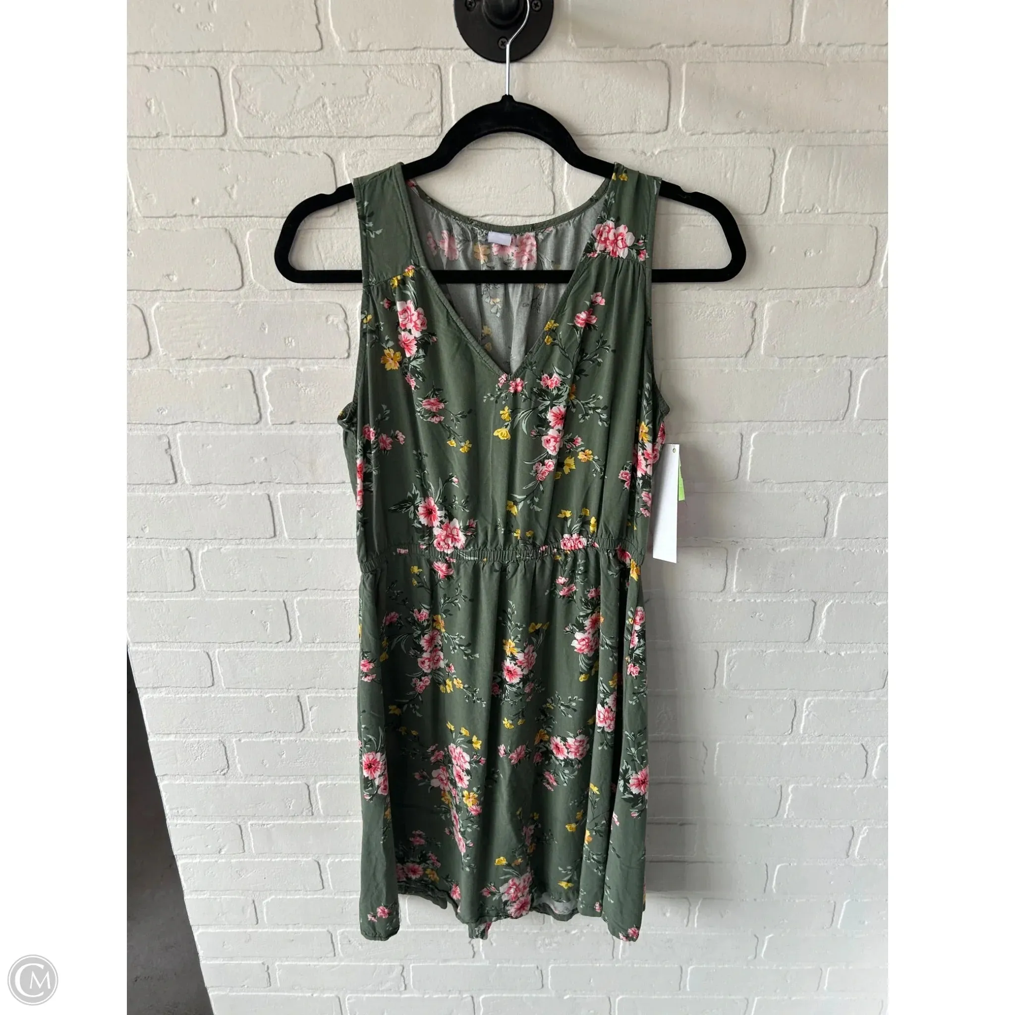 Dress Casual Midi By Old Navy In Green, Size: M