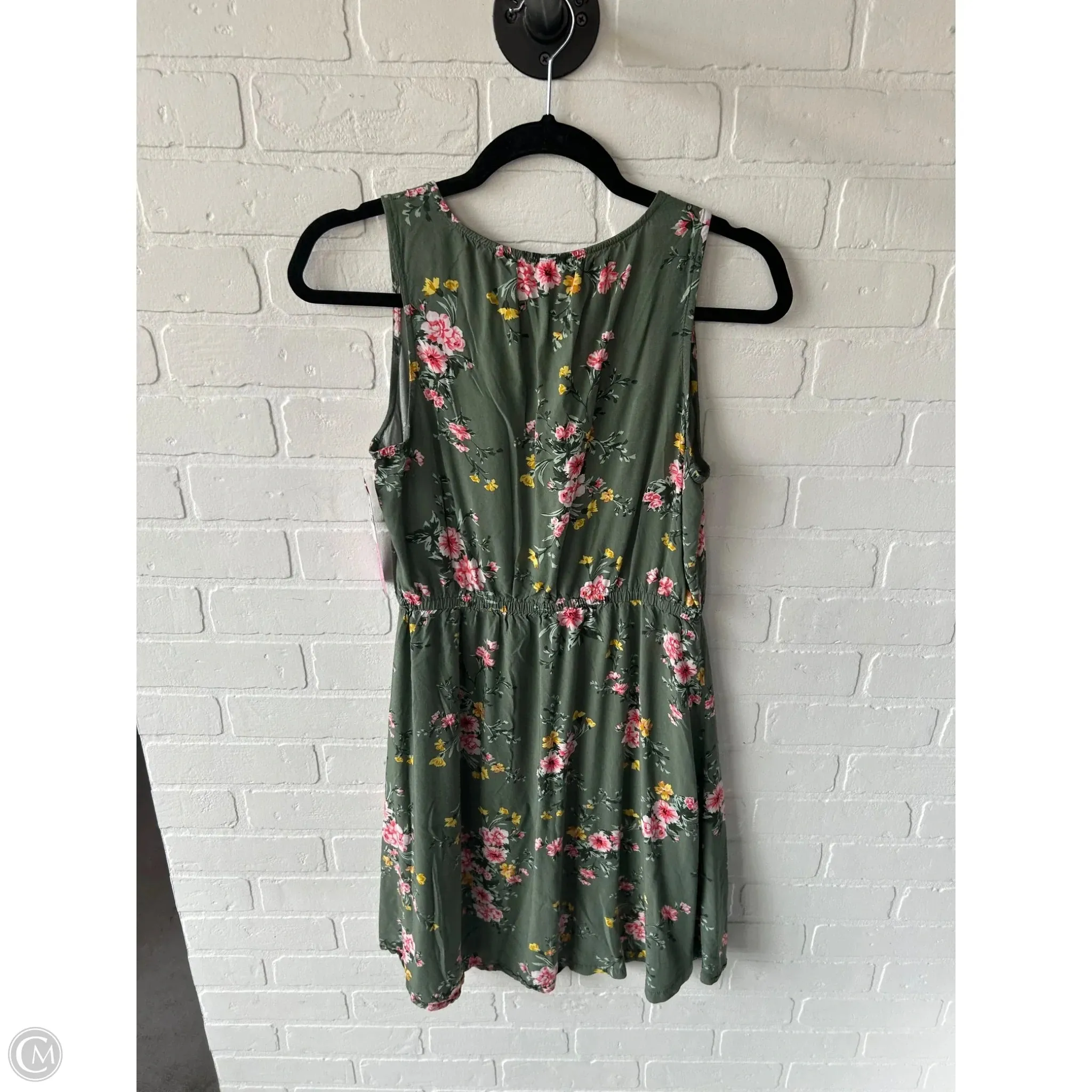Dress Casual Midi By Old Navy In Green, Size: M