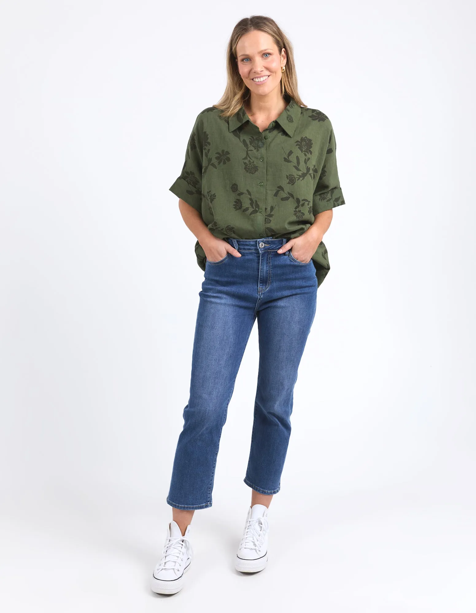 Elm Bramble Shirt Bramble Print