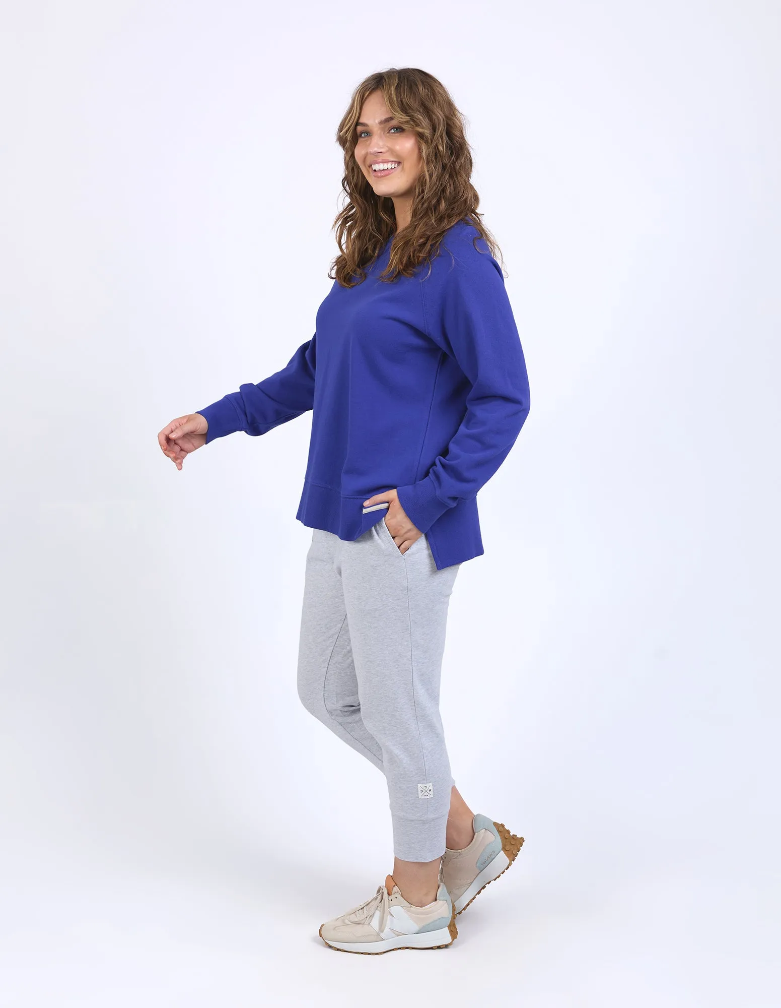 Elm Melbourne Crew Deep Blue