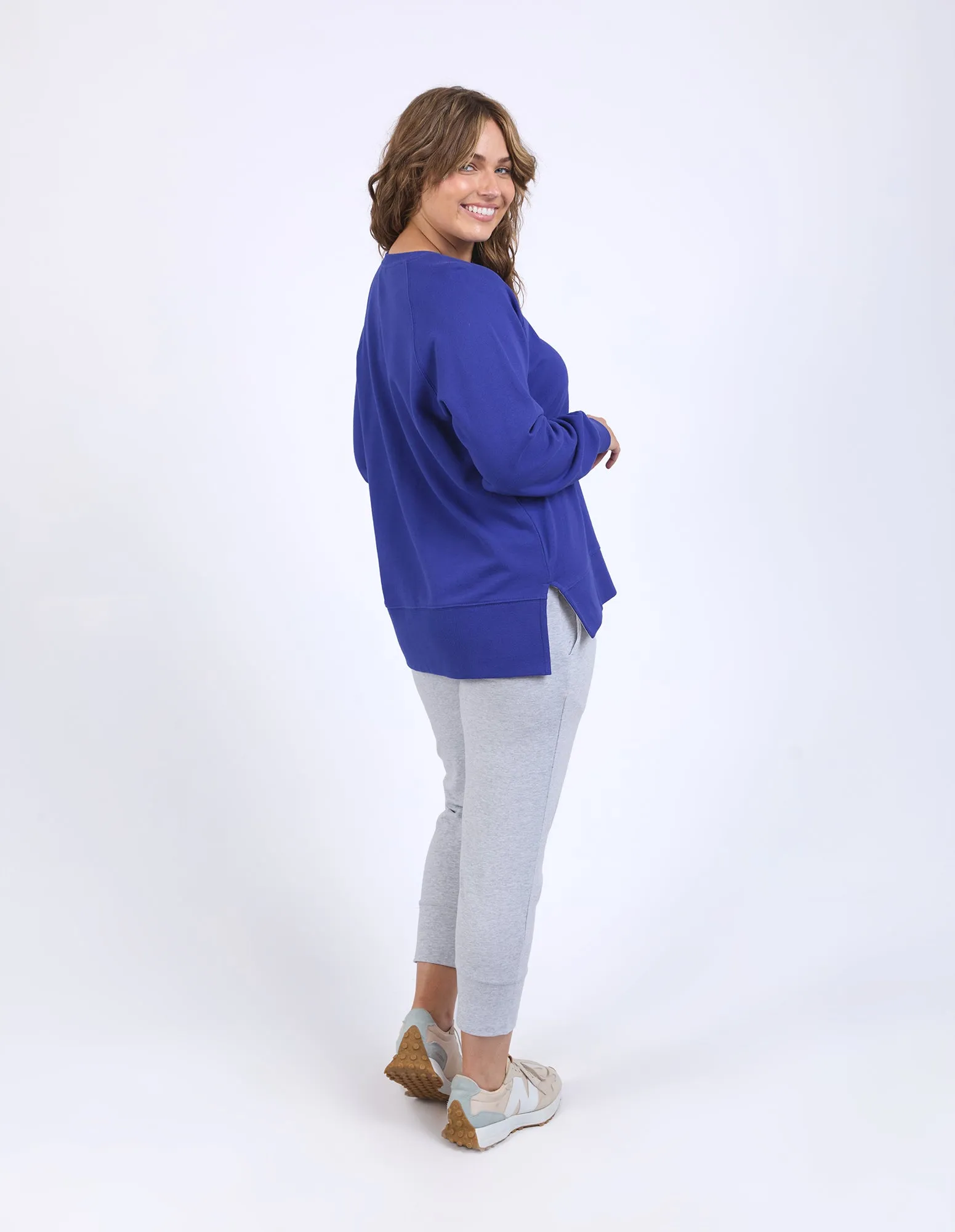 Elm Melbourne Crew Deep Blue