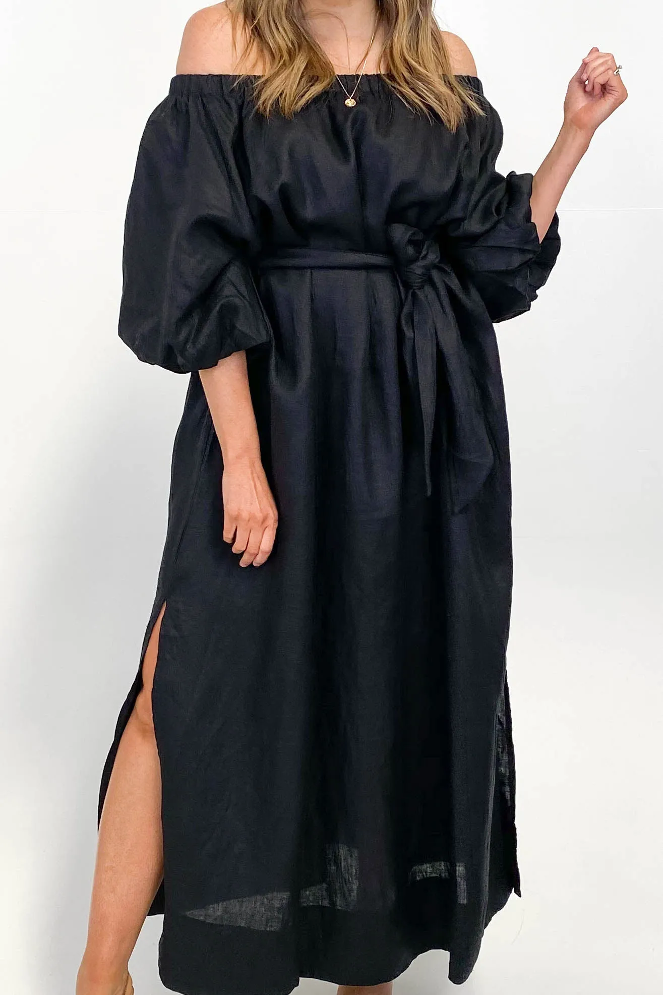 Federation Violet Dress Black