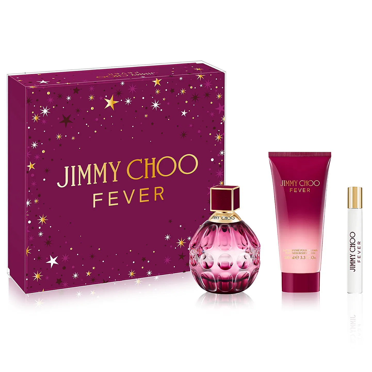 Fever by Jimmy Choo 100ml EDP 3 Piece Gift Set