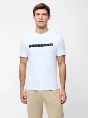 French Connection Broken Block Organic Graphic T-Shirt