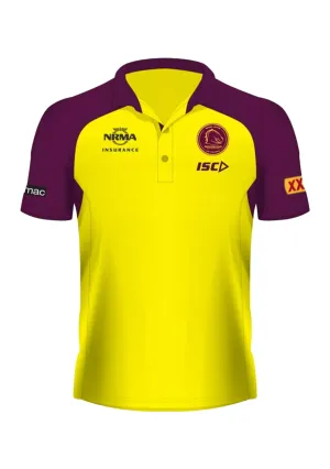 ISC Brisbane Broncos 2018 Mens Polo <BR> BB18POL01M