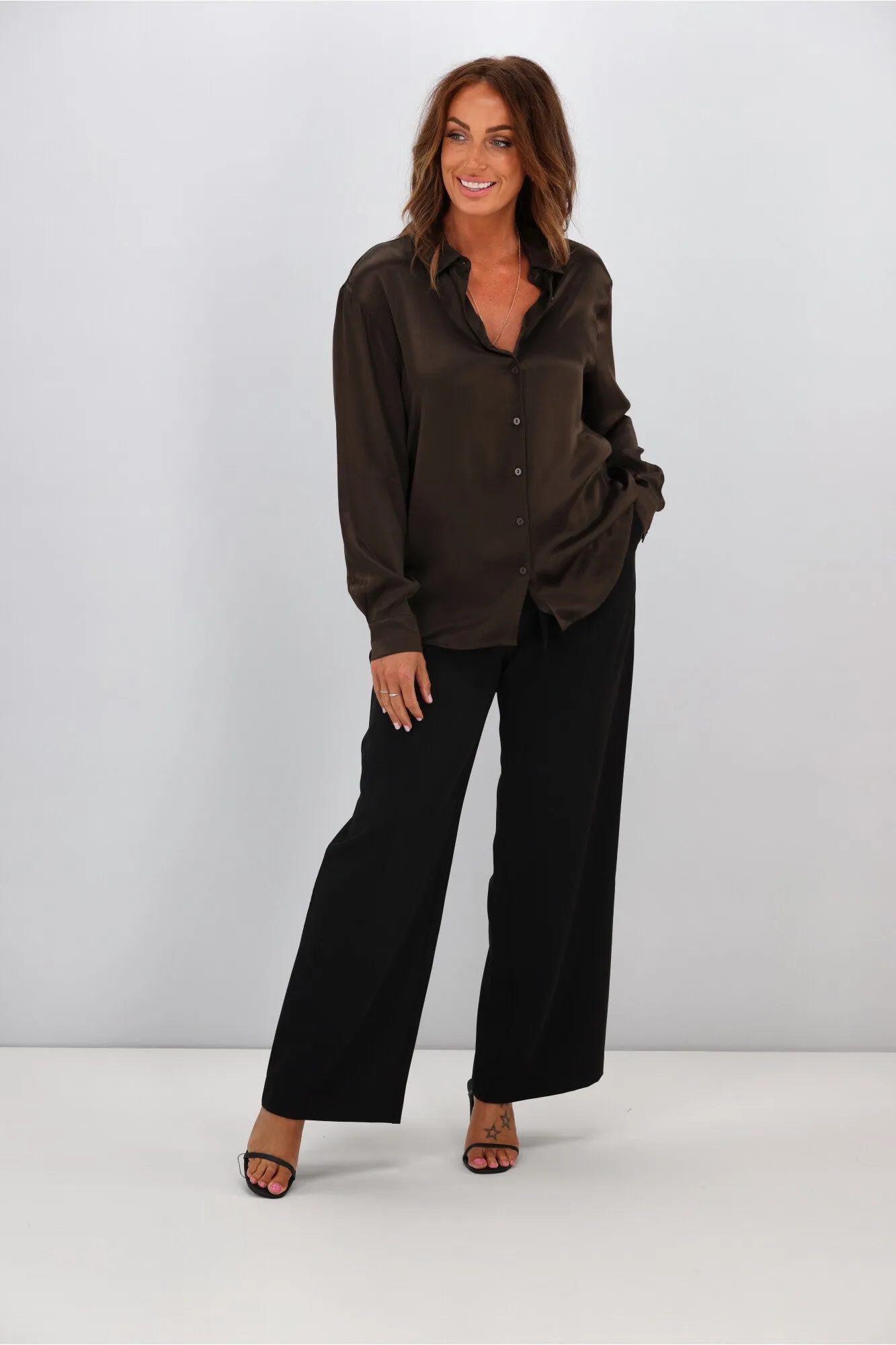 Jane James Halle Shirt Moss