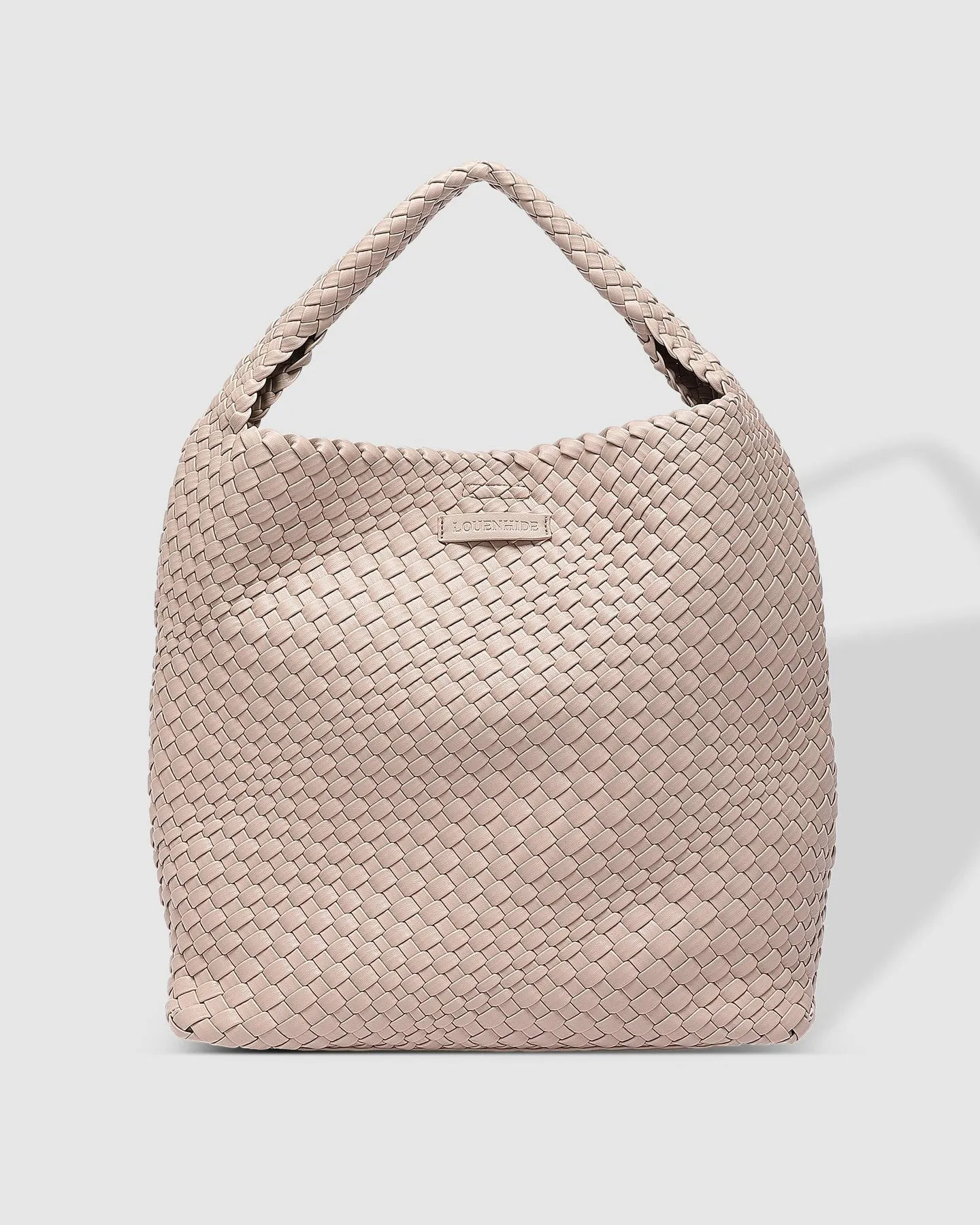Louenhide Gabby Woven Shoulder Bag Malt