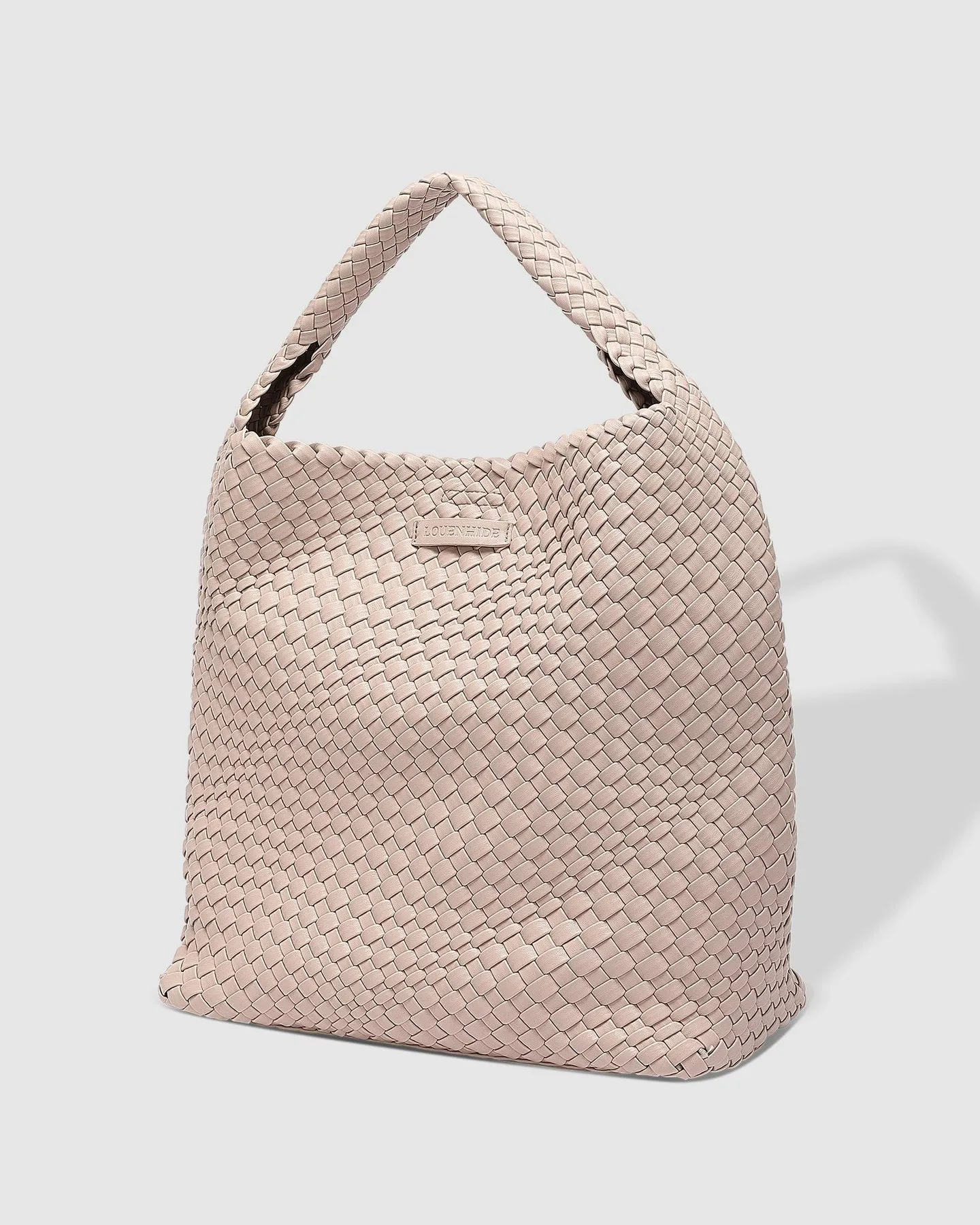 Louenhide Gabby Woven Shoulder Bag Malt