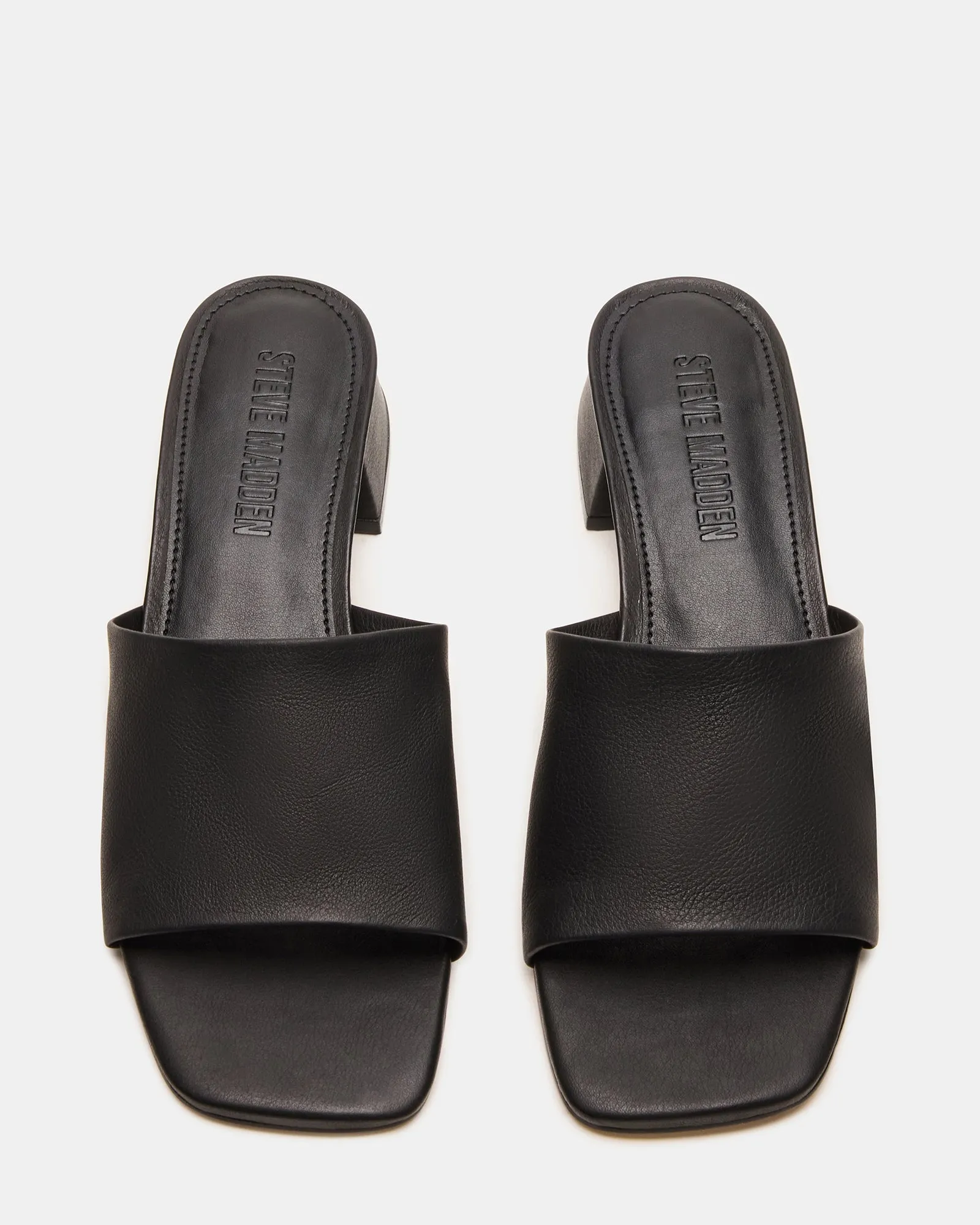 MONTGOMERY BLACK LEATHER