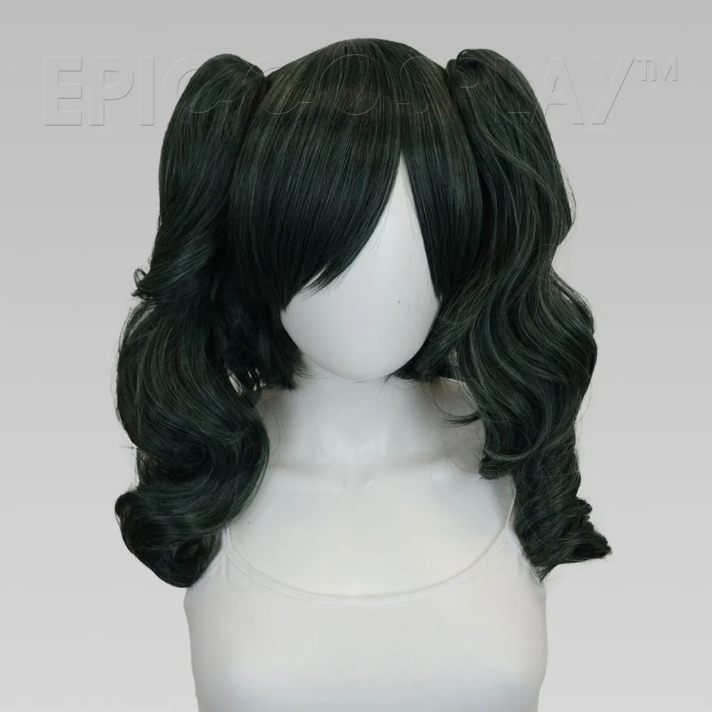 Rhea - Forest Green Mix Wig
