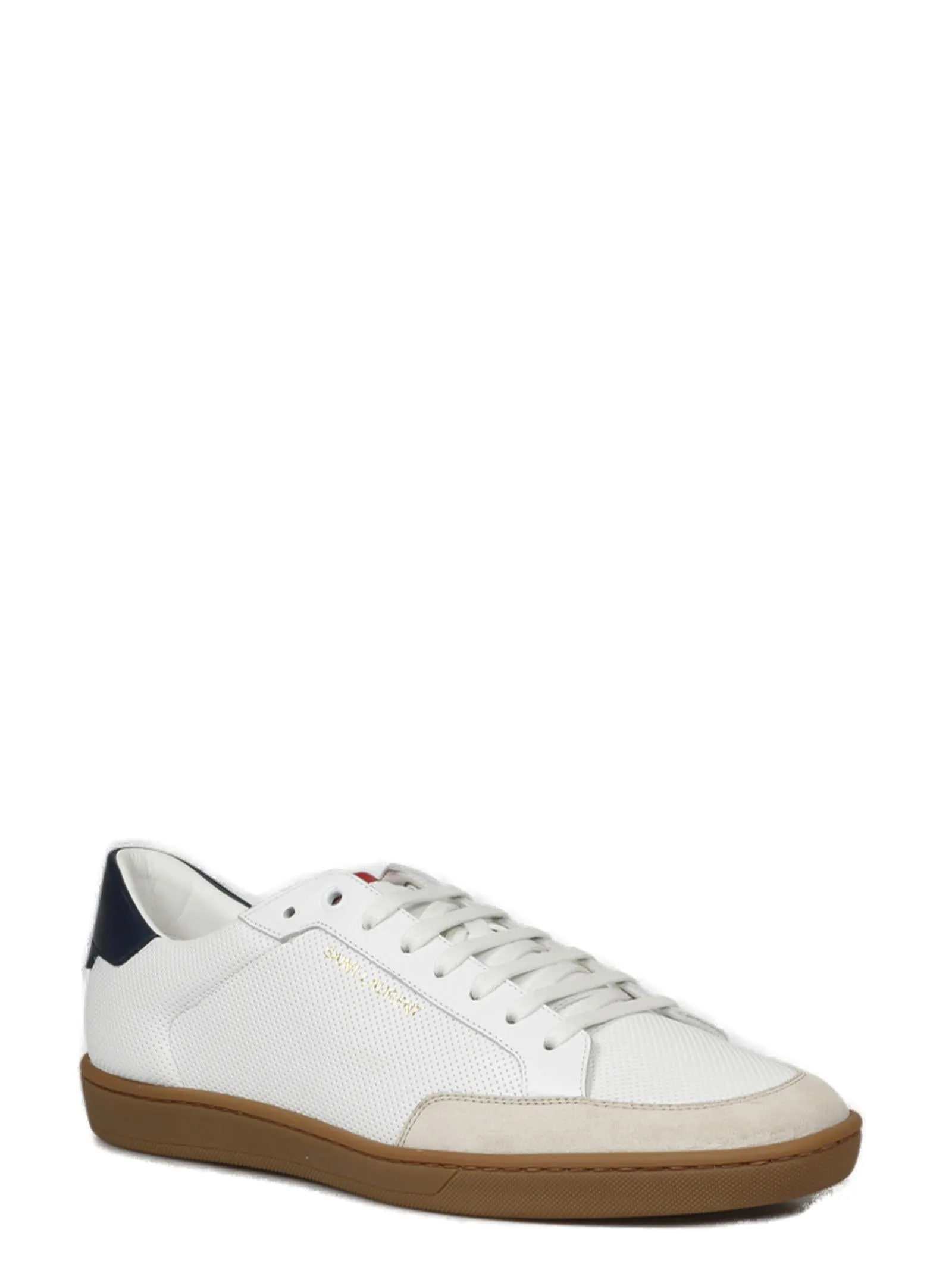 Saint Laurent Court Classic SL/10 Lace-Up Sneakers