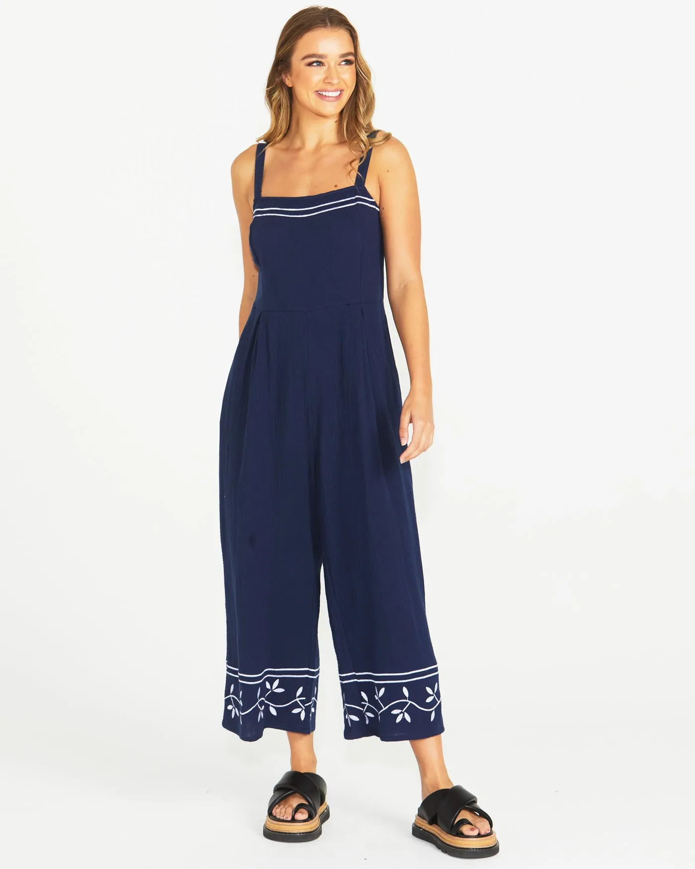 Sass Jayden Jumpsuit Navy