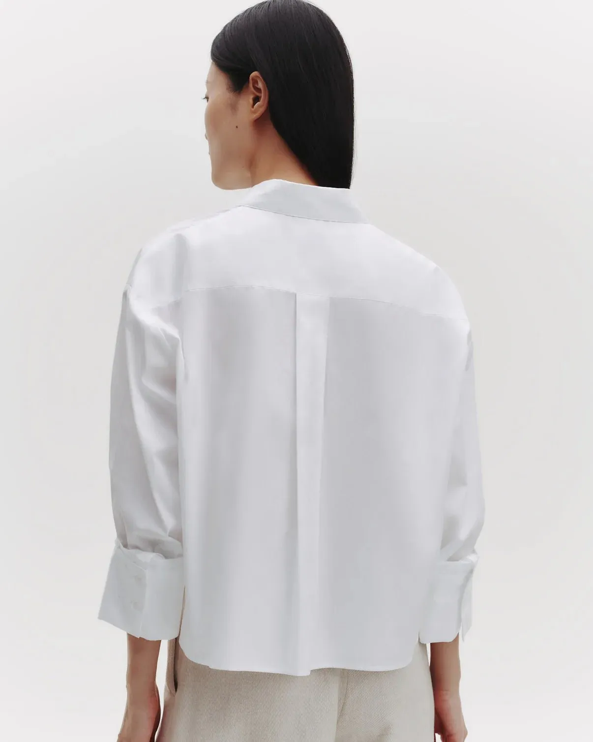TWP - J.D. in White Oxford Cotton Shirting