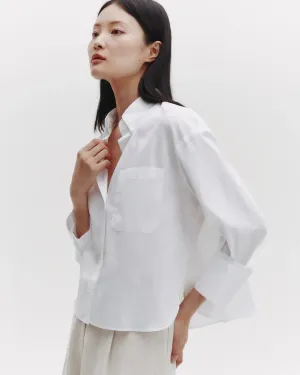 TWP - J.D. in White Oxford Cotton Shirting