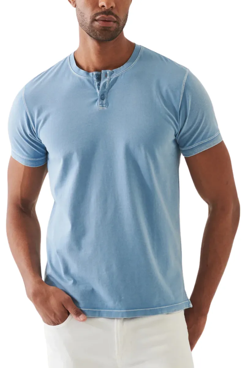 Vintage Wash Henley T-Shirt