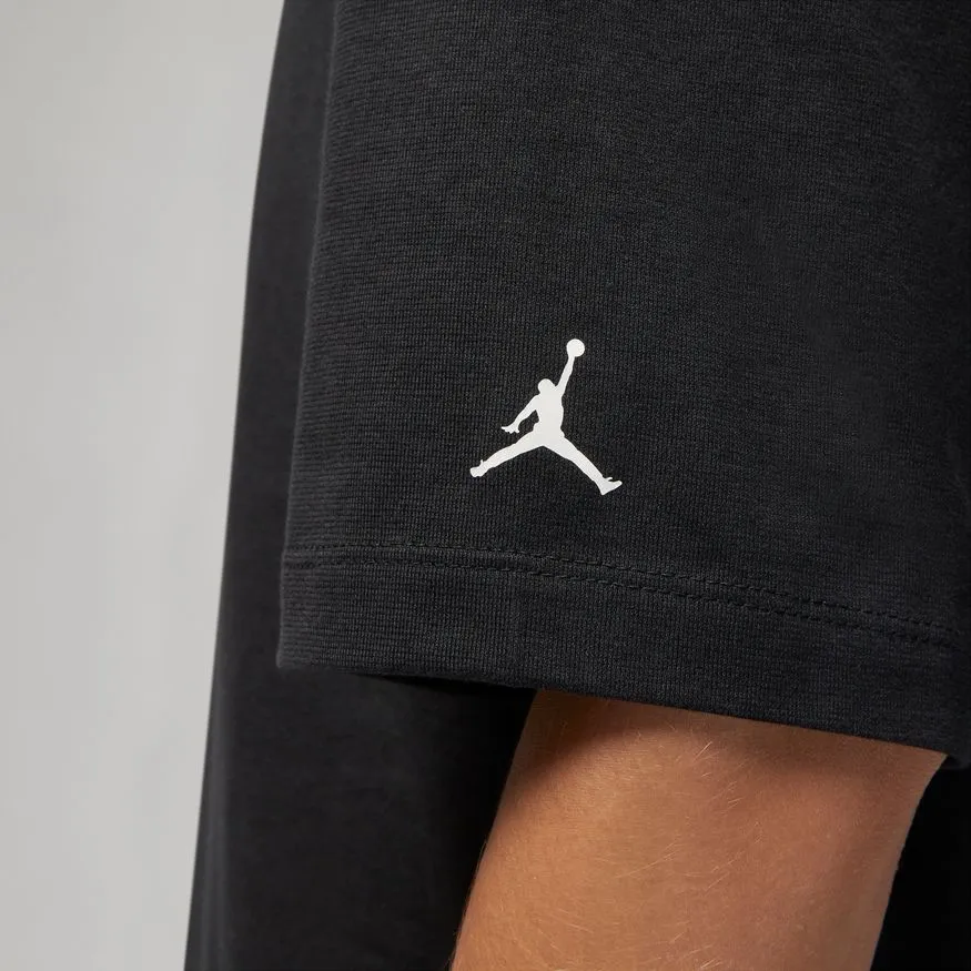 W OVERSIZED FLIGHT T SHIRT BLACK