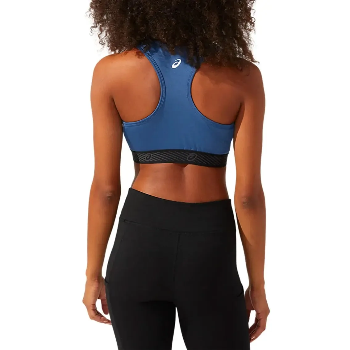 Womens ASICS Logo Sports Bra - Grand Shark