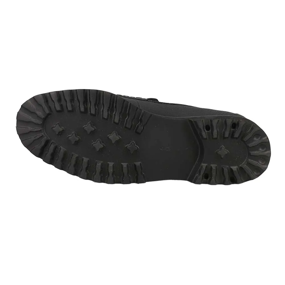 Zayna Slip On Lug Sole Loafers